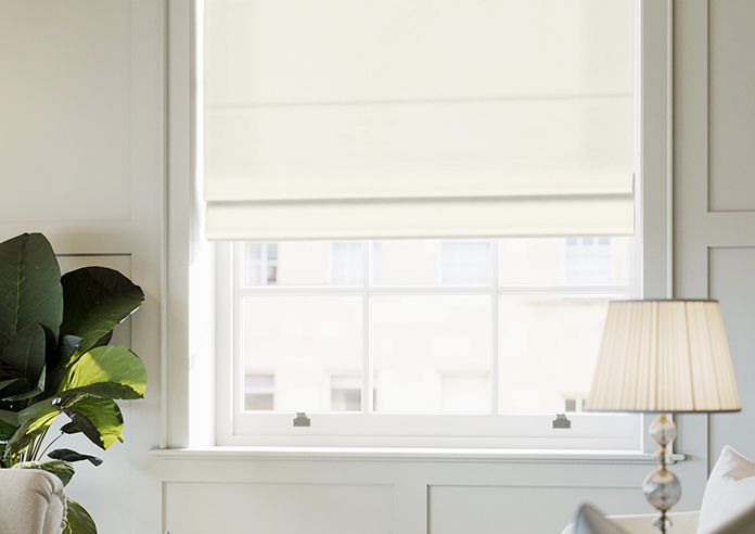 Odessa Velvet, Ivory - Roman Blind - Image 5